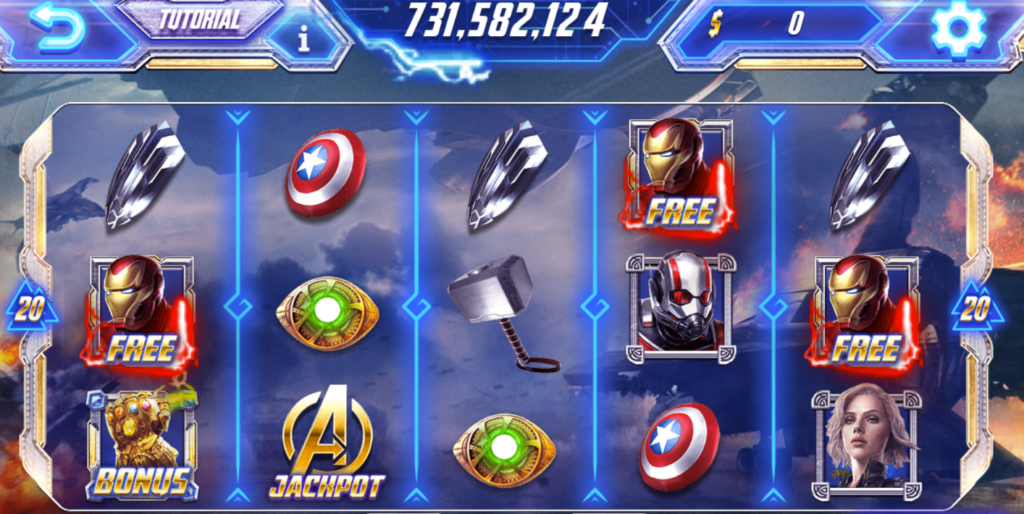 Cách chơi tựa game Avengers Gem win