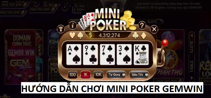 Mini Poker Gemwin